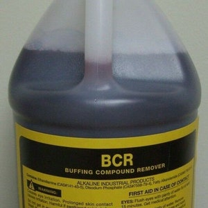 BCR OAKITE Ultrasonic Cleaning Liquid Solution Compound Remover 1 Gallon