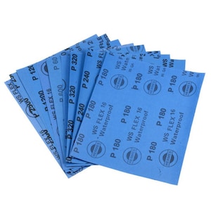 SANDPAPER SHEETS Wet/Dry Silicone Carbide Waterproof Emery 9x11 Grit Sanding