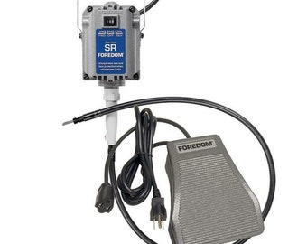 Motor de suspensión FOREDOM FLEX SHAFT Sr-Sct con pedal metálico Sct y control de velocidad de 220 V