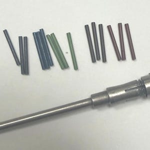 EVEFLEX 1MM SILICONE Pin Polishing Points - 15pc Set W/ Chuck Mandrel