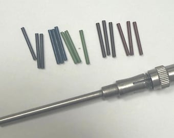 EVEFLEX 1MM SILICONE Pin Polishing Points - 15pc Set W/ Chuck Mandrel