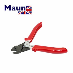 MAUN DIAGONAL Sprue Cutting Plier 6-1/2&quot; (160mm) Long With PVC Handles Spring