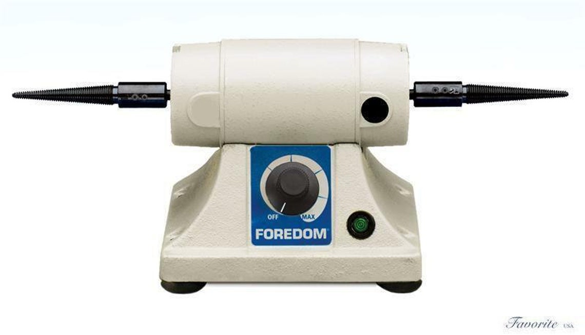 FOREDOM BENCH LATHE With 2 Polishing Hoods 230v for Dental Lab or Jewelry Shop Etsy