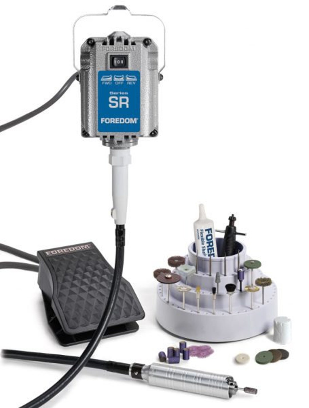 FOREDOM Jewelers Flex Shaft Kit 2230 Sr Motor 1/6hp 110v New H.30