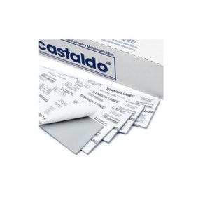 CASTALDO® TITANIUM 3/8&quot; SILICONE Mold Rubber Strips, 5 Lbs.