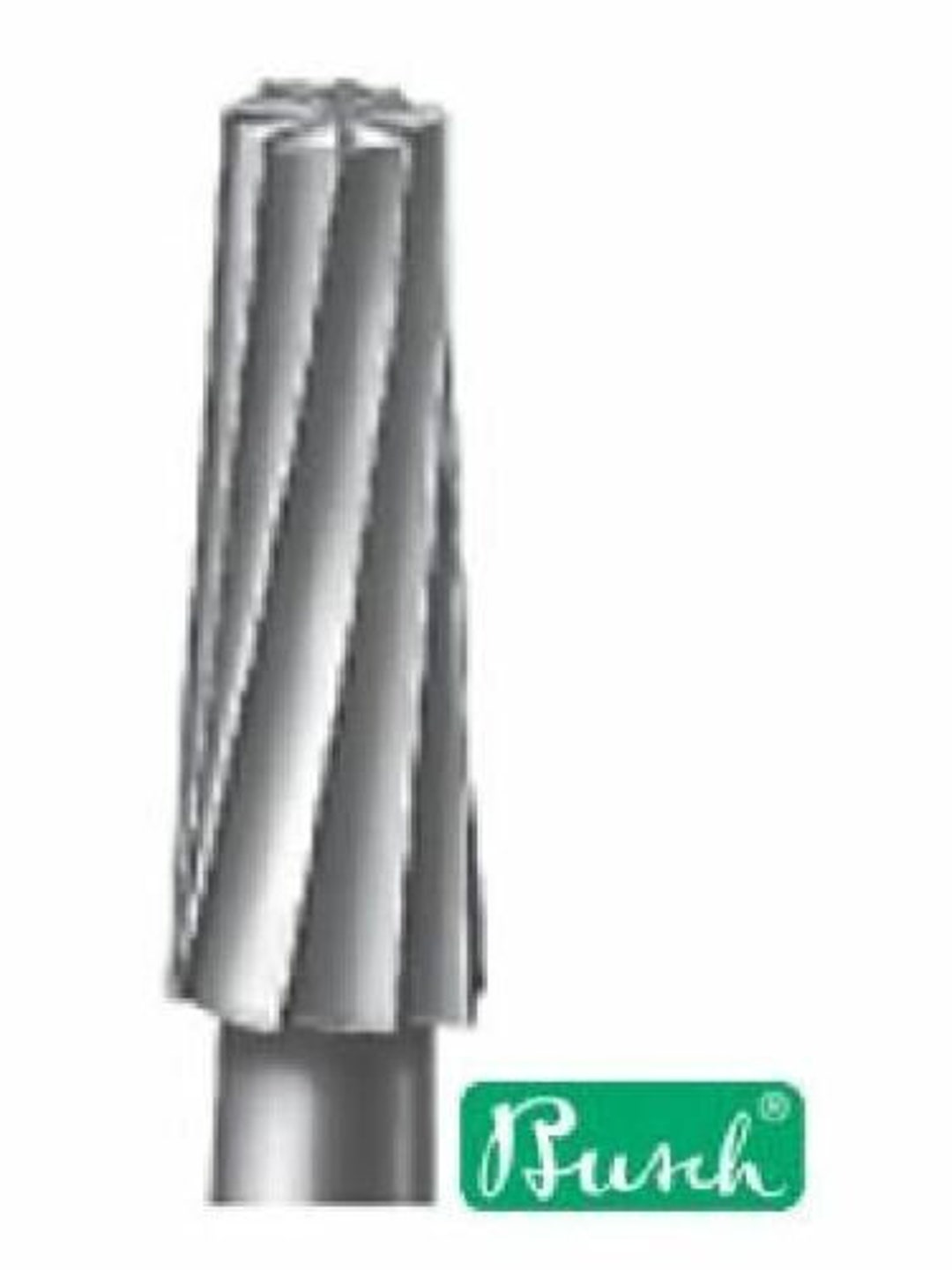BUSCH BURS CONE Single Cut Bur Fig.17 Sizes 0.7mm to 2.3mm Box of 6