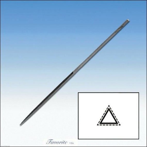 GLARDON-VALLORBE スイス製エスケープメントヤスリ 三角型 3角型 - 40