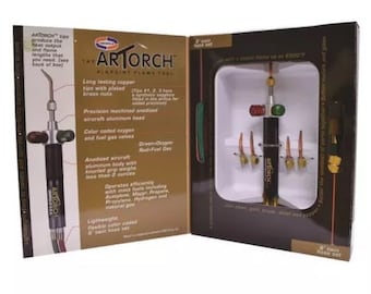 UNIWELD ARTORCH/LITTLE Torch Complete Outfit With Oxygen/Propane Regulators