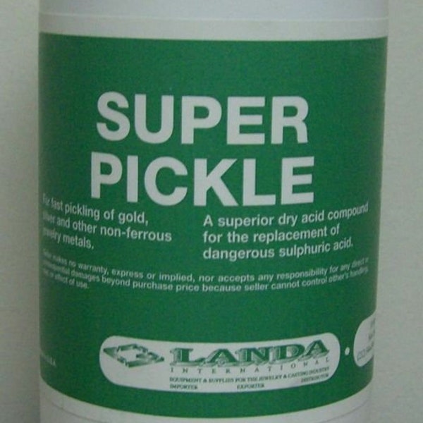 SUPER PICKLE ACID-Free Jewelry Pickling Compound 2.5 Lb Superior To Sparex