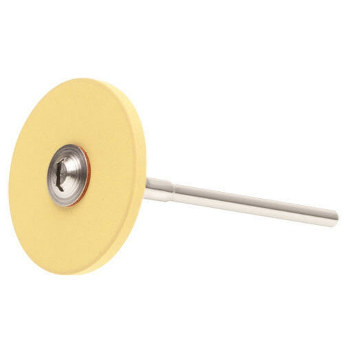 GRS® 023120 EDENTA YELLOW Rubberbond Diamond Polishing Wheel Mirror