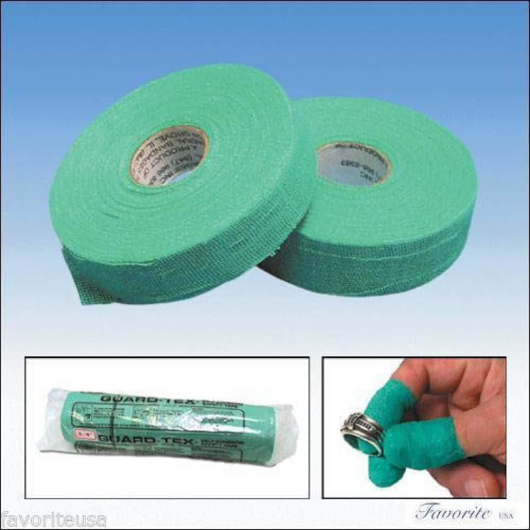 FINGER Protection Self-adhesive Tape Rolls 1 X 30 Yd Guard-tex Safety Green Finger  Tape 