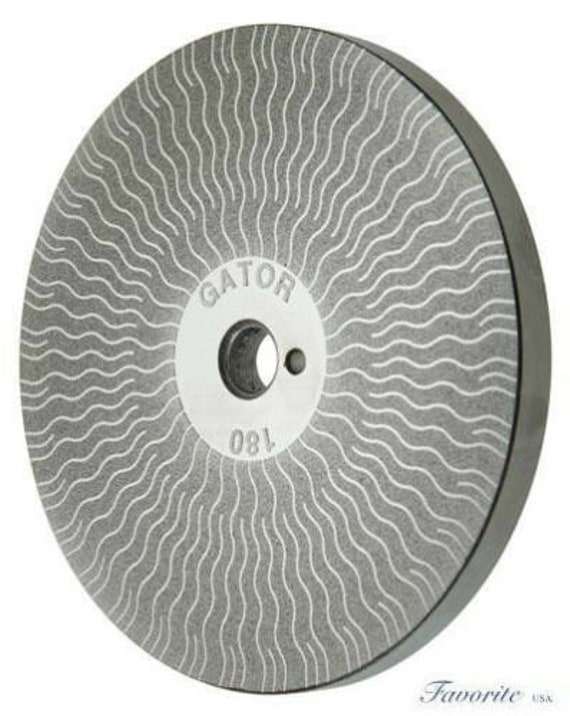 GRS 011-194 DIAMOND GATOR Wheel 180 Grit 5 Inch 125mm Graver Power