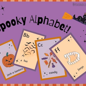 Alfabeto de Halloween / Otoño para el aula