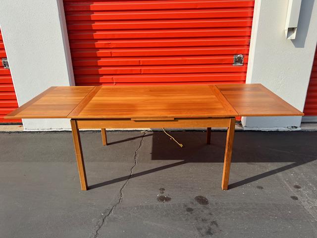 Danish Modern Teak Dining Table by Ansager Mobler - Etsy