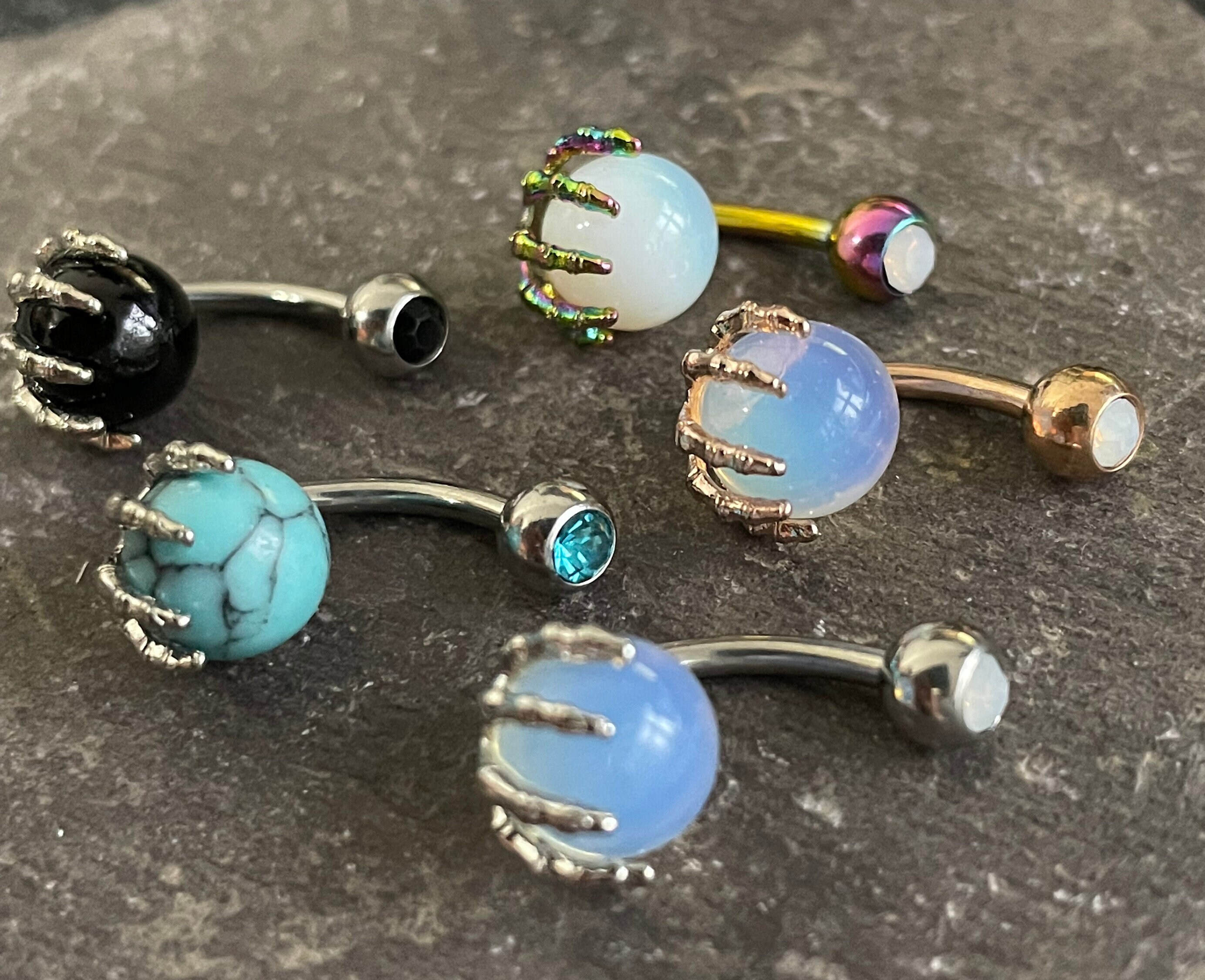 Sugar skull belly button rings sale