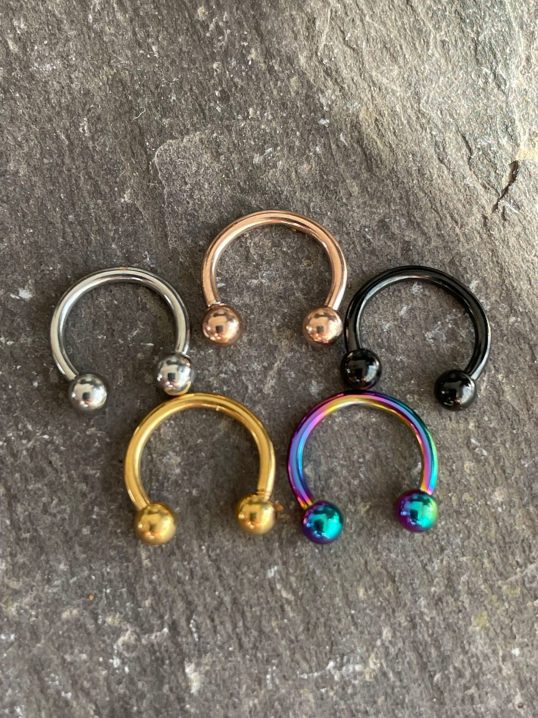 8mm shop septum horseshoe