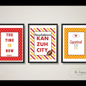 Kansas City Chiefs Printable Signs