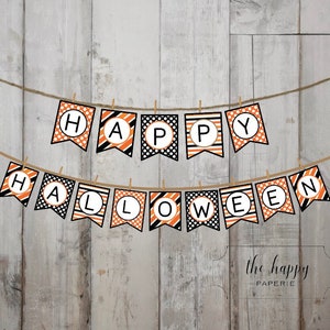 Printable Halloween Banner