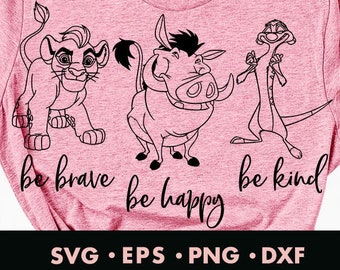 Download Free Tampon And Pumba Etsy SVG Cut Files