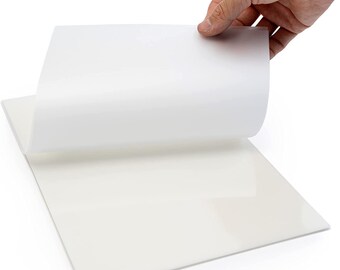 Hot / Cold Peel DTF Film 100 Sheets A3 11.75" x 16.5" PET Heat Transfer Paper for DIY Direct Print PreTreat Universal