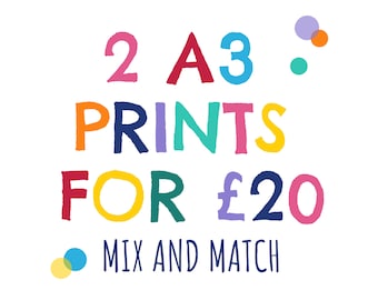 GREAT DEAL!! MIX & MATCH SELECTED SIZES SET OF ANY 2 PRINTS GREAT DEAL!! MIX & MATCH SELECTED SIZES SET OF ANY 2 PRINTS