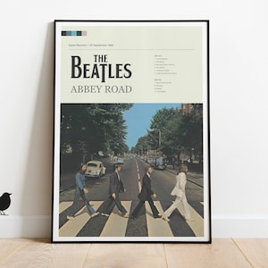 Abbey Road Poster, The Beatles Collection Wall Art