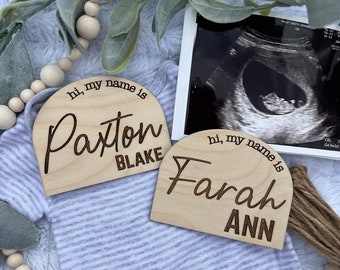Baby name sign for Hospital Announcement
