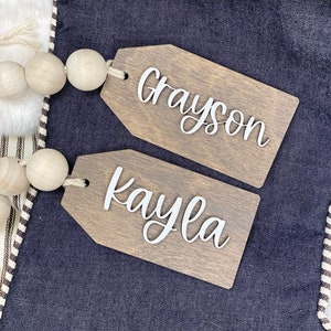 Stocking Name Tags
