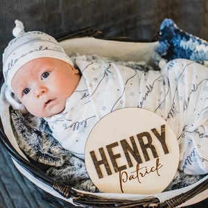3D Baby Name Sign for Name Reveal