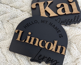 Baby Name Sign for hospital Announcement