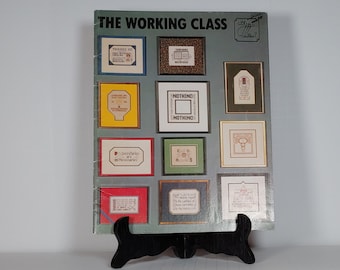 The Working Class, Vintage Needlepoint Patterns,  Designs for professionals, 1980 Three Needles, Linda Wanda