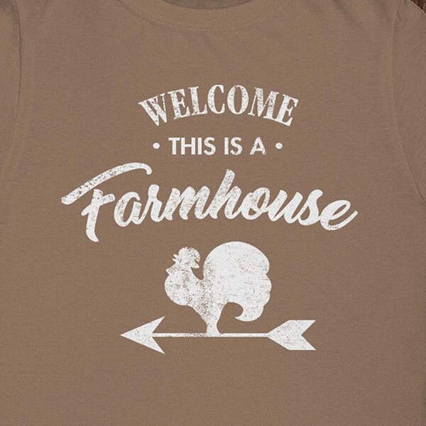 Phish Welcome to The Farmhouse T-Shirt - Retro Chicken Design