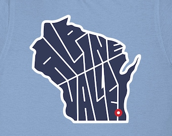 Phish Alpine Valley Wisconsin State Venue T-Shirt