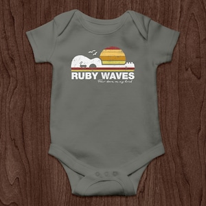 Phish - Onesie - Baby Body Suit - Ruby Waves - Retro - Vintage - T-Shirt - Lot Shirt - Gift -  Pin - Poster - Kids