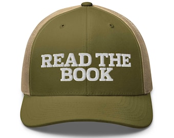 Phish Icculus "Read the Book" Embroidered Trucker Cap – Retro Baseball Hat