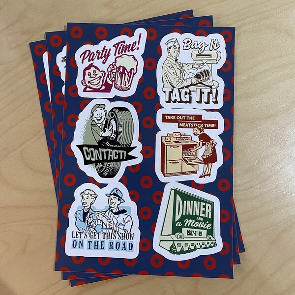 GD / Phish Donut Bear Sticker Decal - Grateful Dead Phish Crossover