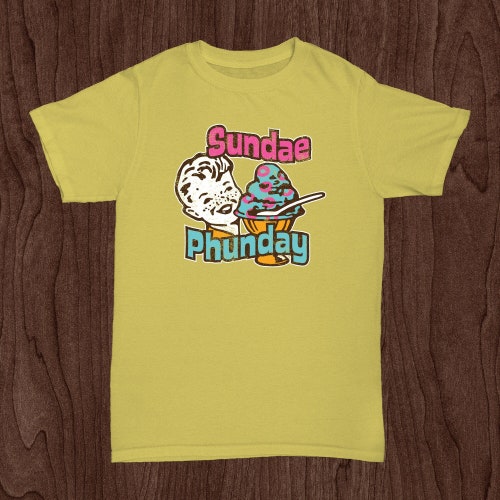 Phish - Trey Anastasio Jah Volunteer - Yellow Tee - Retro