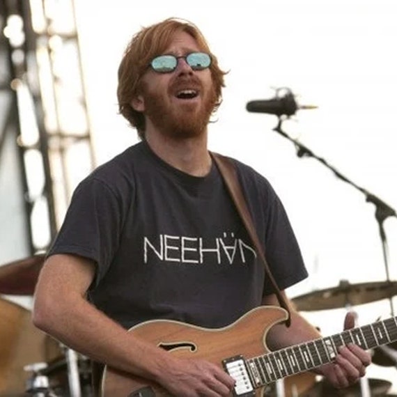 Phish Trey Anastasio NEEHAN Black Tee – Vintage Retro T-shirt - Etsy