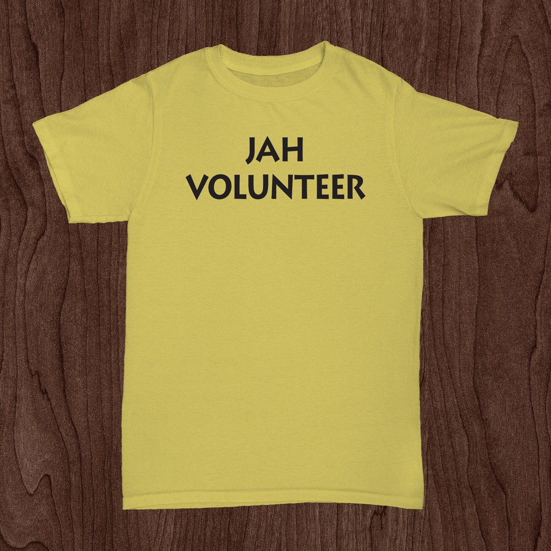 Phish - Trey Anastasio Jah Volunteer - Yellow Tee - Retro