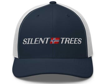 Phish Silent Trees Embroidered Trucker Cap – Retro Baseball Hat