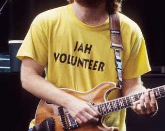Phish - Trey Anastasio Jah Volunteer - Yellow Tee - Retro