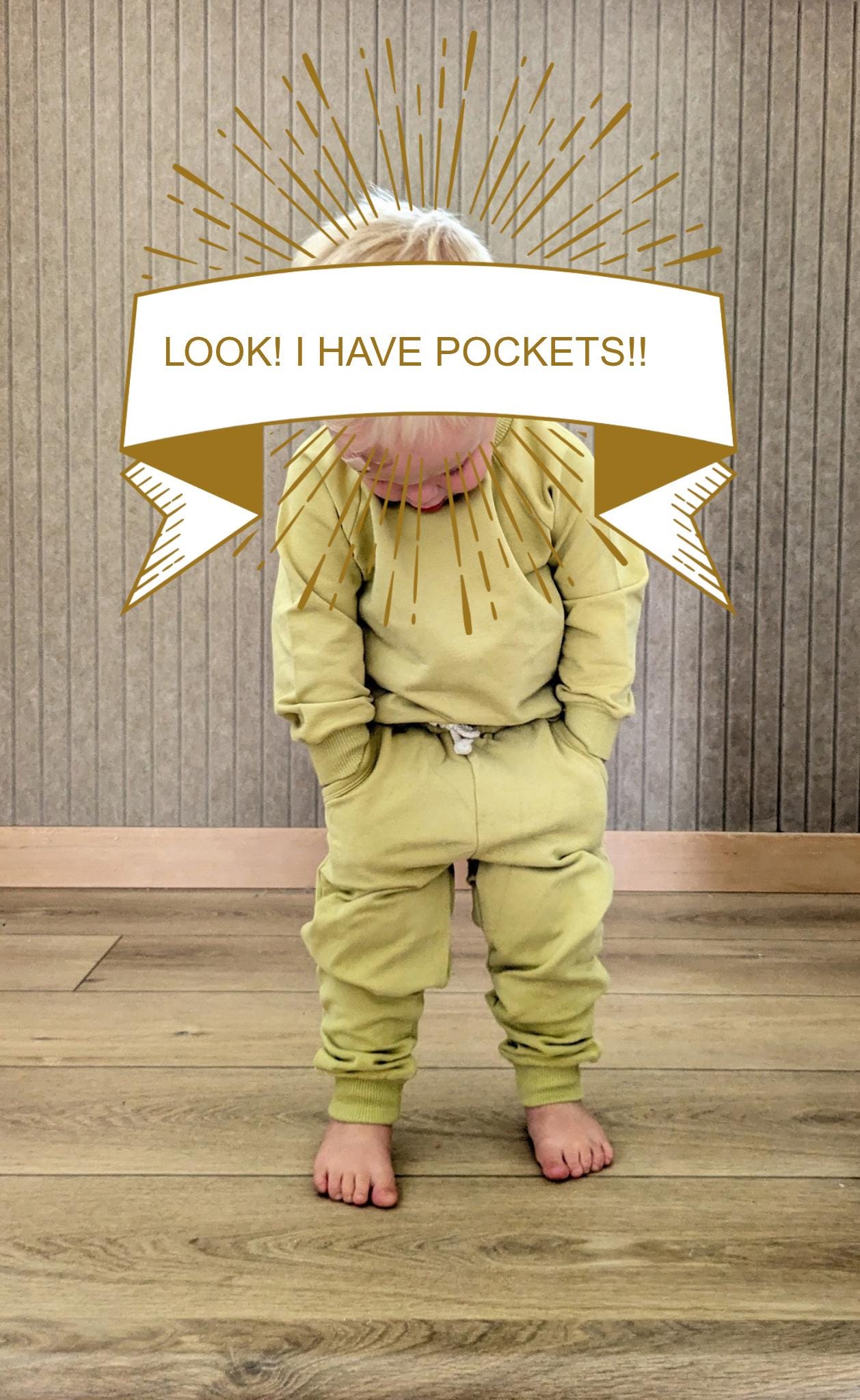 Toddler Track Set: Cotton French Terry Sweatshirt and Pants - Comfy Loungewear
