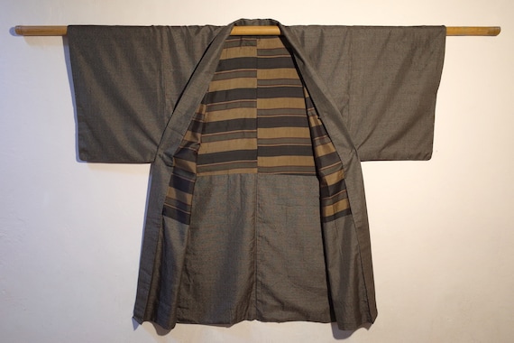 kimono, haori, vintage Japanese silk kimono jacket