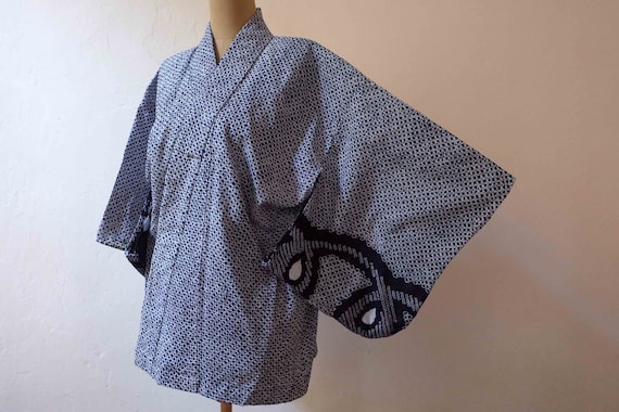 kimono, yukata, vintage Japanese kimono jacket, wo