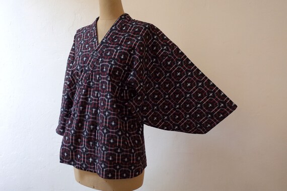 kimono, kasuri, noragi, haori, Japanese work wear,