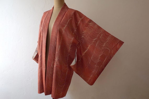 kimono, haori, vintage Japanese kimono jacket, wom