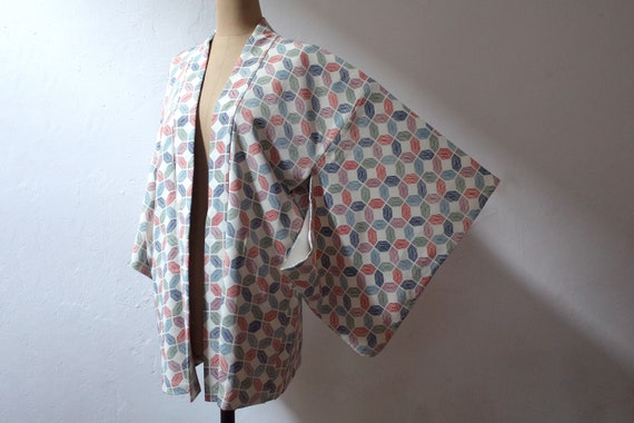 kimono, haori, vintage Japanese kimono jacket, wom