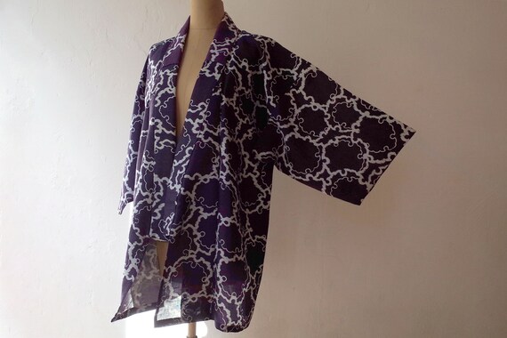 kimono, yukata, vintage Japanese kimono jacket, wo