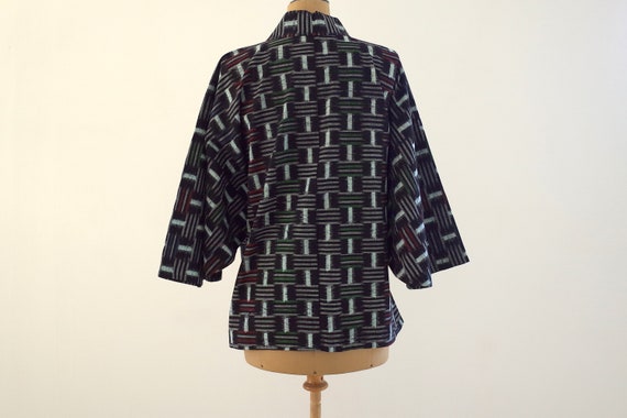 kimono, kasuri, noragi, haori, Japanese work wear… - image 3