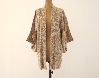 Kimono-Weste aus japanischem Stoff, Kimono-Weste mit einzigartiger Hauptfarbe, Kimono-Weste für Frauen, Haori, japanischer Stil, Haori-Weste